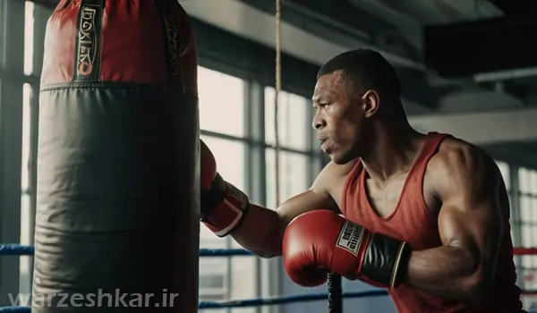 فواید مشت زدن به کیسه بوکس